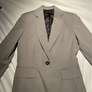 Zara checkered blazer in small